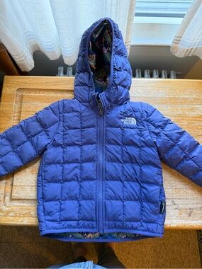 The North Face Toddler Size 3 Thermoball Hooded Quilted Puffer Jacket
